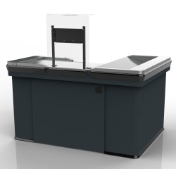 Comptoir de caisse 1500 mm | Meuble de caisse magasin